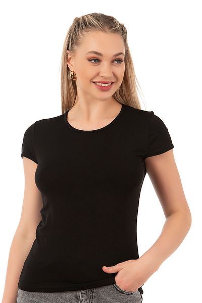 ÖZKAN underwear Özkan 7123 Γυναικείο, μαλακό, άνετο ύφασμα, κοντομάνικο μπλουζάκι με κοντό μανίκι από βισκόζη