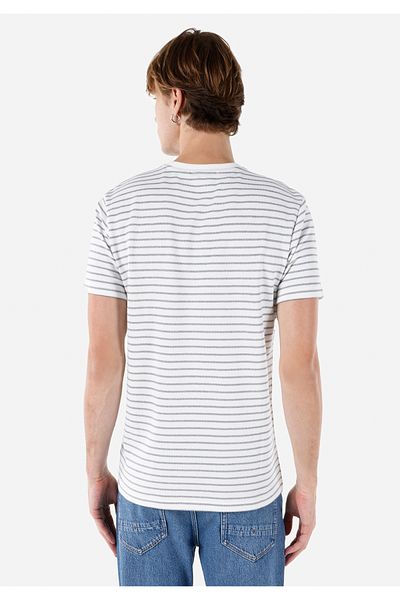Colin's Tricou alb pentru bărbați - mâneci