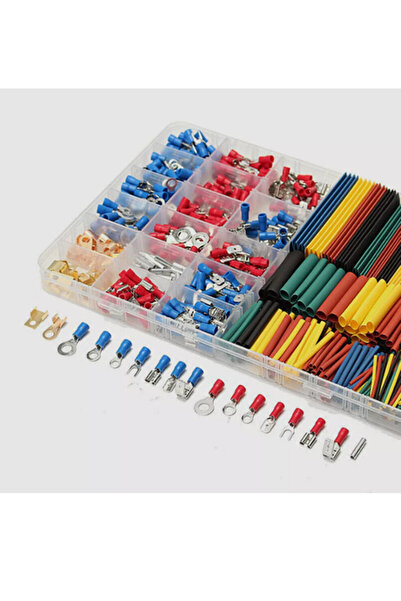 newnet 678'li Terminaller ve Isı Büzüşmeli Boru Seti Araba Kablo Tel Elektrik...