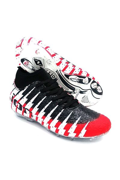 Lion Sock High Top Astroturf Football Cleats Grass Gear Boys Football Shoes