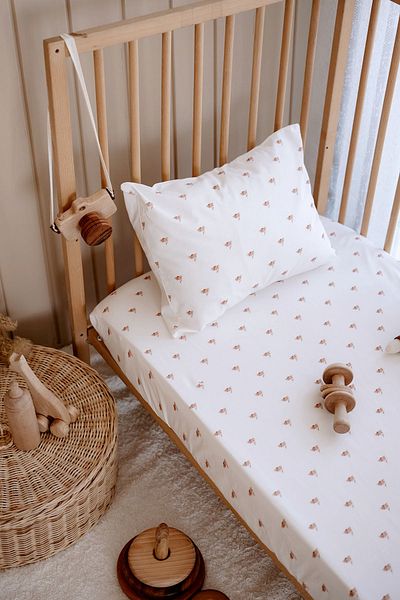 TBA COLLECTION Baby Size Elastic Sheet Set |   Daisy