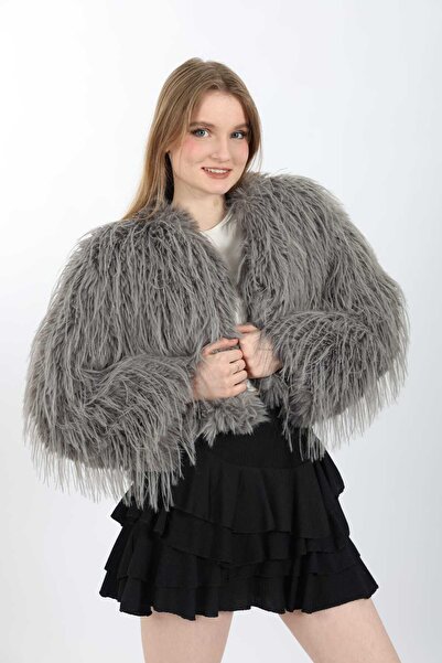 MODA DURAĞI Blană fără guler de calitate importată premium