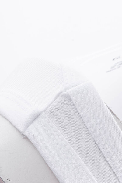 GRSN Ανδρικό εσώρουχο 3 τεμαχίων 100% βαμβακερό άνετο χτενισμένο μονό ζέρσεϊ λευκό λουράκι