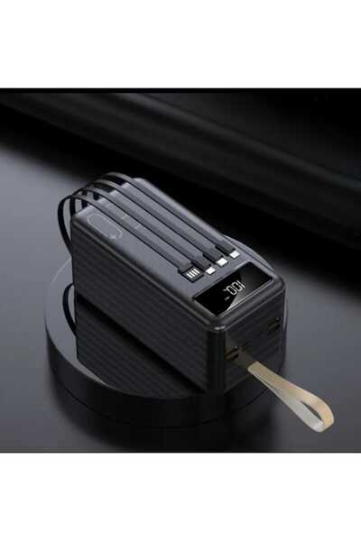 Asfal Kendinden Kablolu 80000 Mah Powerbank Dijital Göstergeli Taşınabilir Ka...