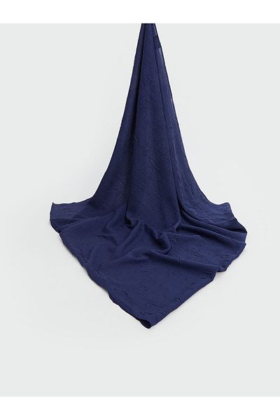 LC Waikiki Navy Blue Basic Women's Shawl