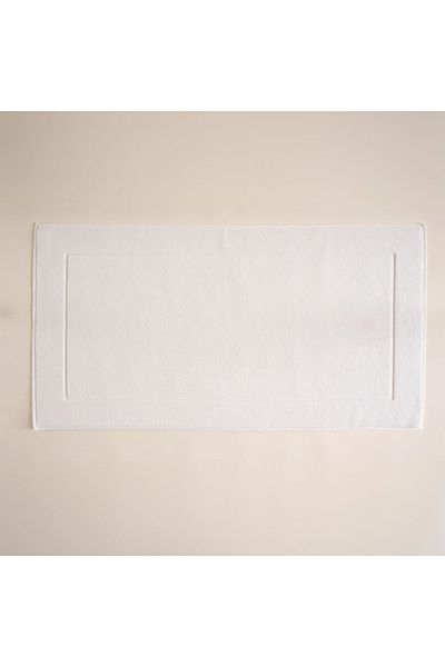 Penelope White Noa Series - 100% βαμβακερό χαλάκι μπάνιου, 60x110 cm