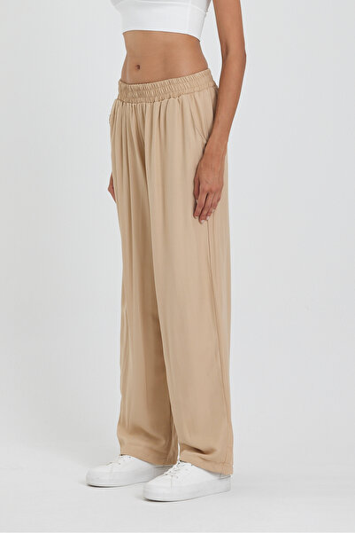 Rodi Women's Baggy Trousers with Pockets - Elastic Waist 1023