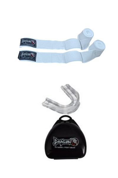 Dragondo DragonDo 5 μέτρα Elastic Boxing - Επαγγελματικό Διαφανές Σετ Προστατευτικό Δοντιών 2 τεμαχίων
