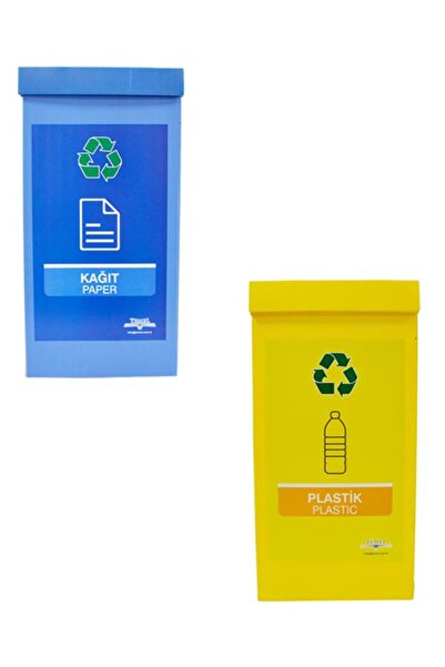 Temel 2-Piece Recycling Bin - Zero Waste Bin Set