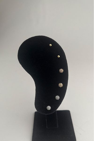 Modex Minimal Triple Earring Set