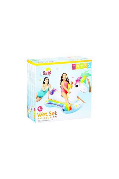 NillyToys Ibn57552 Magic Unicorn Rider 163X86 cm - Vardem Toy