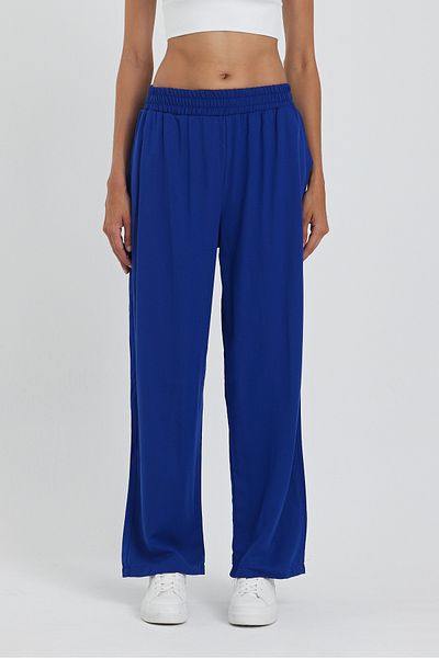 Rodi Women's Baggy Trousers with Pockets - Elastic Waist 1023