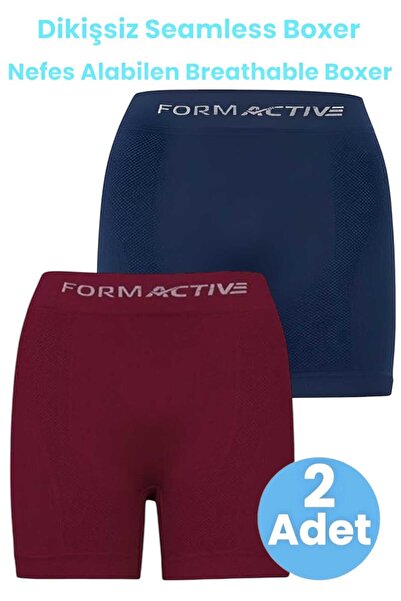 Uniquetrenders Чоловічі безшовні/безшовні дихаючі боксери, набір з 2 штук