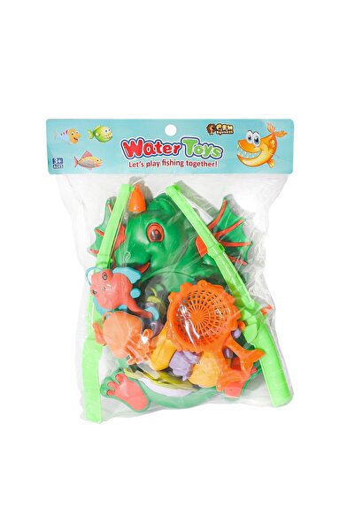 Nilly Toys مجموعة صنارة صيد السمك E3067 مع حقيبة - لعبة علبة