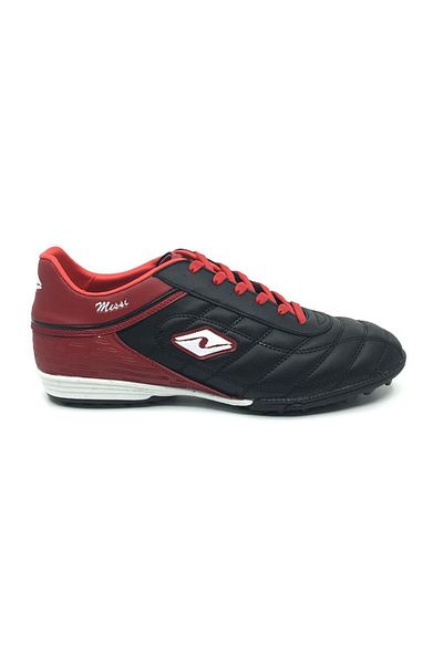 Lion Black Red Men's Astroturf Shoes