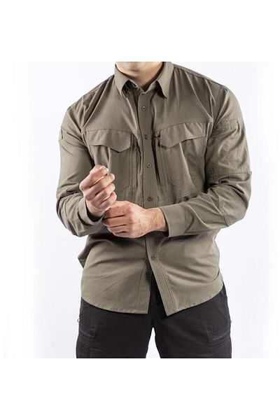 VAV WEAR Ανδρικά ρούχα Tactical - Βαμβακερό πουκάμισο κάμπινγκ, Trekking Hiking Tactec01