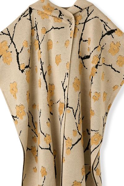 Uludağ Triko Bone Embossed Hooded Shower