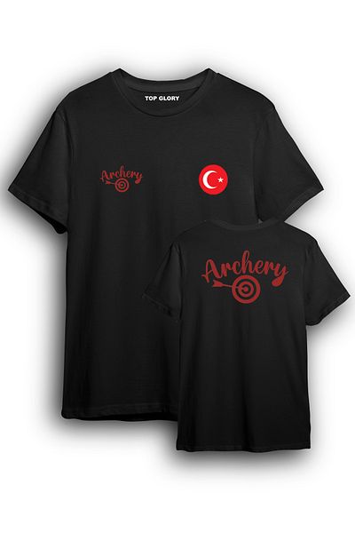 TOP GLORY Τοξοβολία Τουρκία T-Shirt Τοξοβολία T-Shirt AR1003