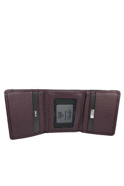 Cantayurdu Πορτοφόλι Diga 829 Claret Red από γνήσιο δέρμα τριών στρώσεων