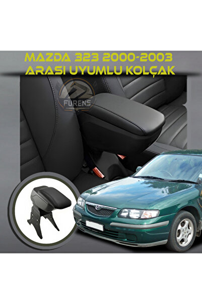 STS Oto Aksesuar Mazda 323 Uyumlu Kol Dayama Ve Kolçak Sürgülü Bardaklıklı Ay...