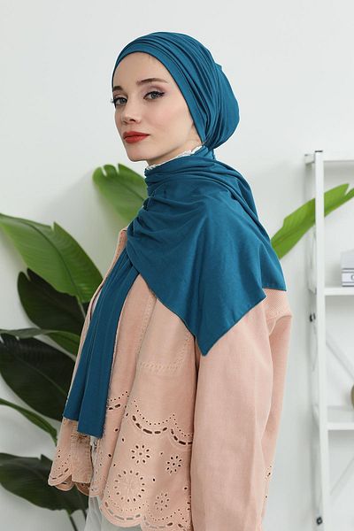 Aisha's Design Gathered Combed Cotton Bonnet,b-1