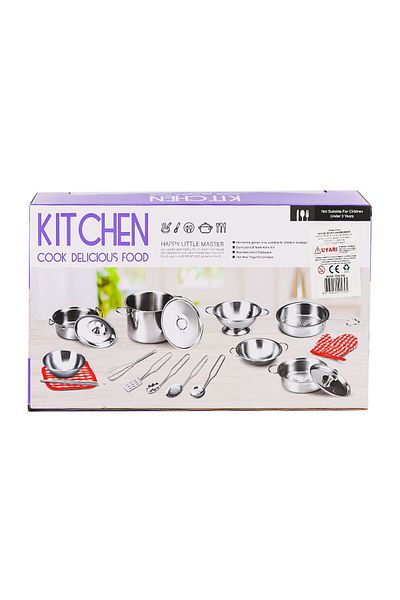 NillyToys 666-B8 Metal Tea Set -Toysan Toy