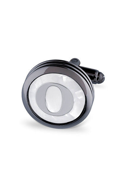 Hatemoğlu O Harfli Yuvarlak Tekli Kol Düğmesi