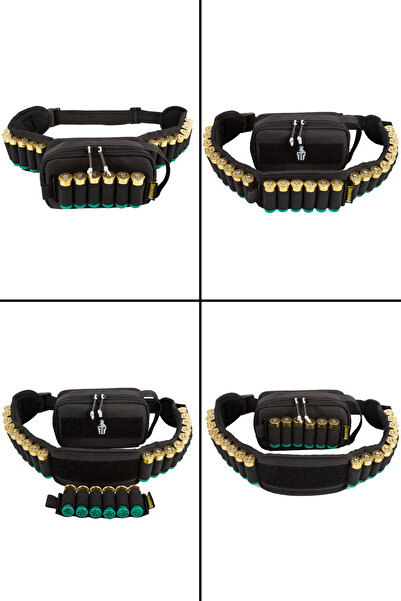 Headshot Çantalı Fişeklik SİYAH