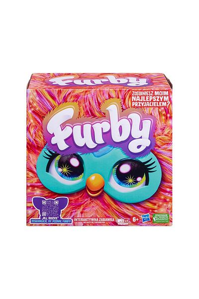 NillyToys F6744 Furby Coral Interactive Plush