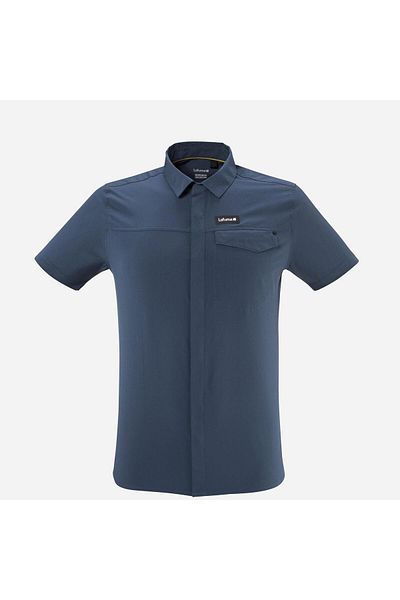 LAFUMA Skim Shirt Short Sleeve Men Lfv11897 8598 Blue-Xl