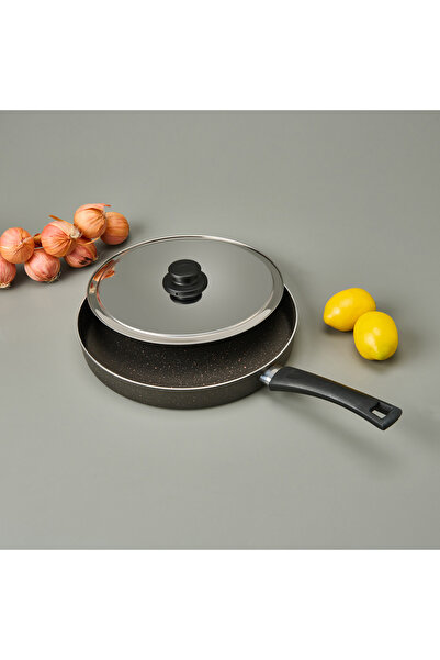 Mehtap Mehtapp Granite Fish Pan - Gray - 30 cm