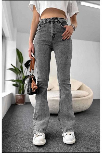 Trn JNS Bella Spanish High Waist Smoked Snow Wash Jeans