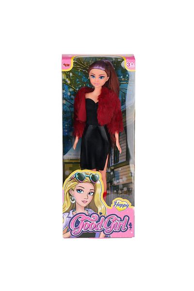 NillyToys Wg- 115521   - Colorful Hair Doll Jacket with Boots - 29 cm Vardem Toy