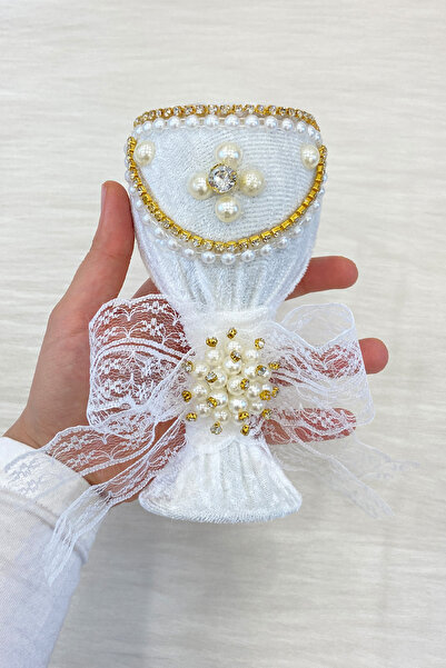 ZEYMERADE إبرة بيضاء لمجوهرات الزفاف، حناء ليلة العروس العريس وعد الخطوبة ختا...