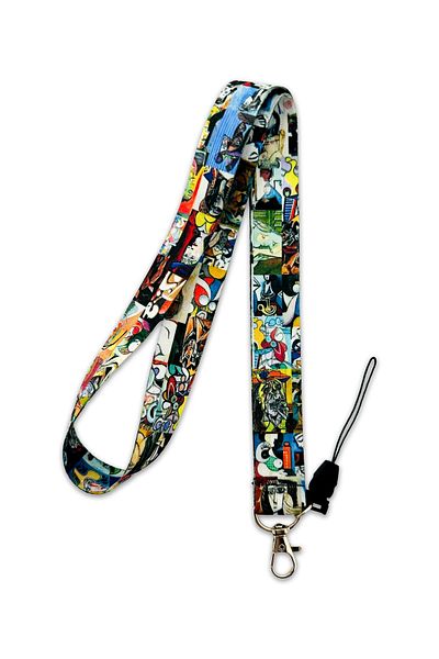 PABALAS Picasso Paintings Designed Neck Lanyard Strap Name Badge Holder-Phone Strap