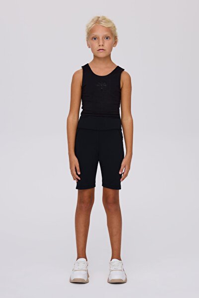 Tyess BG Store Kız Çocuk Siyah Atlet