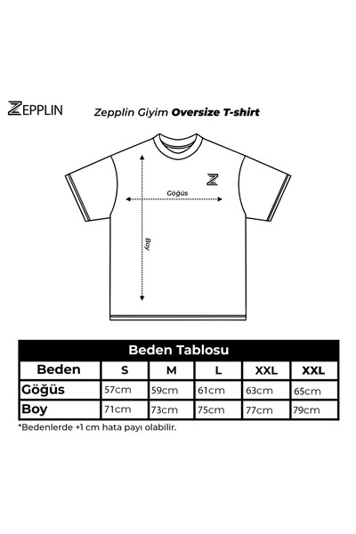 Z zepplin Μαύρο μπλουζάκι After Life Oversize