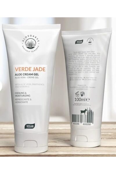 Aloegarve كريم جل الصبار المرطب للغاية من Verde Jade لترطيب وتجديد البشرة
