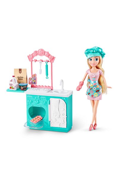 GIOCHI PREZIOSI Sparkle Girlz 27 cm Cook Doll Set