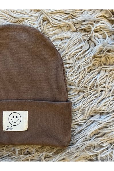 enes baby Pack of 2 Smile Smiley Face Stretchy Camisole Beanie