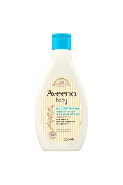 AVEENO Baby Daily Care Hair and Body Shampoo for Sensitive Skin 250 ml