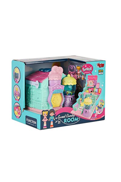 Nilly Toys QF2910-11-12-13-14-15 Işıklı Müzikli Aksesuarlı Ev Serisi Açılıp-K...