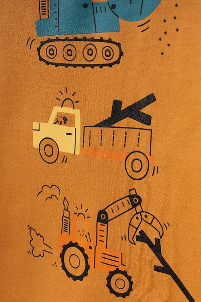 My Hanne Business Machine Printed Baby Boy Pajamas Set 74171
