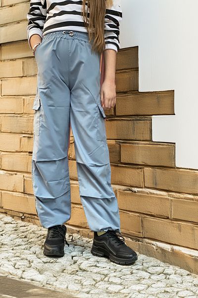 ANGELOS GIRLS Girl - Cargo Pocket Parachute Pants 12158