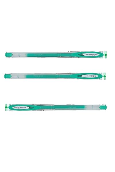 UNİ-BALL UNİBALL SİGNO ANGELIC COLOUR 0.7 JEL KALEM YEŞİL ( Üç Adet )