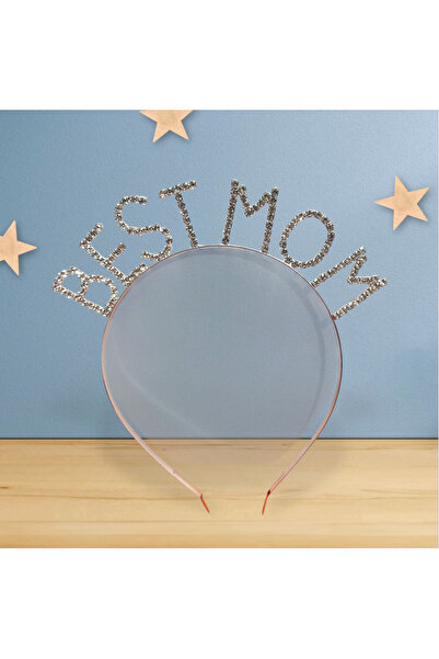 PARTİSERÜVENİ أفضل حذاء للأطفال مكتوب عليه تاج وأحجار معدنية فضية اللون