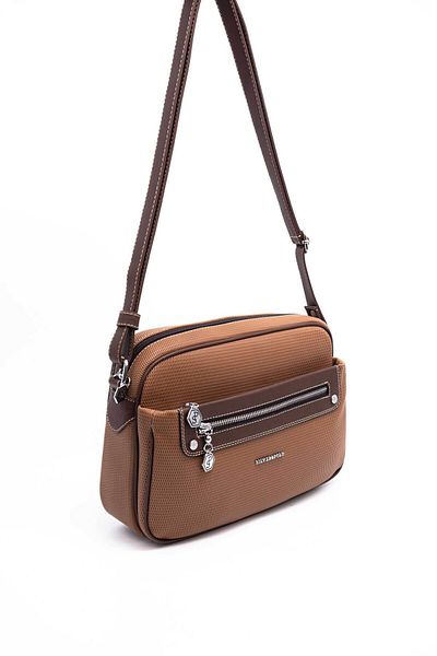 Silver Polo Geantă de damă Silver & Polo Caramel - maro SP753