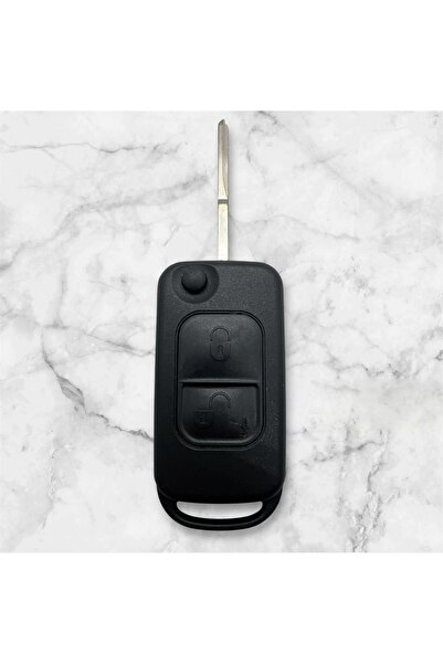 LUXE AKSESUAR Κουμπί αντικατάστασης ανταλλακτικών Mercedes Benz 2 τύπου Flip ...