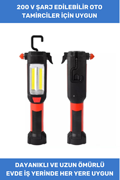 Thriftbuds Premium Seri 2 Modlu Şarjlı Askılı Sabitlenebilir Mıknatıslı Araba...