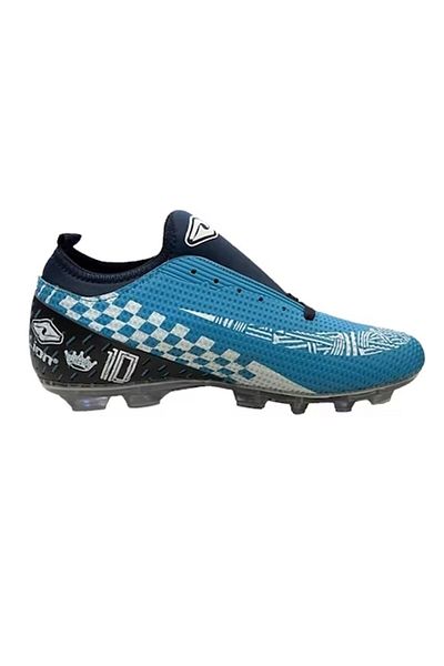 Lion 2022 Turquoise Transparent Sole Kids Football Shoes